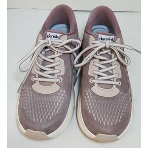 Dansko Lightweight Blush Mauve Walking Sneakers Athletic Shoes Womens 37 Comfort